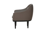 Lunar Lounge-Sessel, large, Schwarz Eg, Bellagio Quartz 5070 HR fra Stellar Works - 4 - Jacobsen Plus