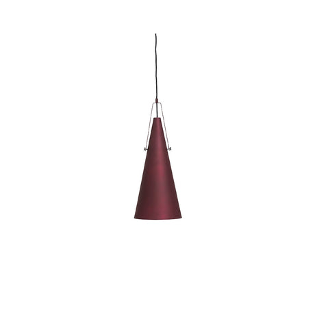 Yama Pendant Metall Middle EU E14 5,5W Rot fra Stellar Works - 1 - Jacobsen Plus