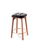 Utility Stool SH610 Walnuss Milano Black 2522 von Stellar Works