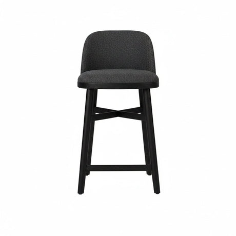 Bund Barhocker SH610 Schwarz Eiche, Hallingdal 130 von Stellar Works - 1 - Jacobsen Plus