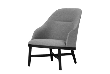 Bund Lounge-Sessel, Schwarz Eiche, Hallingdal 130 von Stellar Works - 1 - Jacobsen Plus