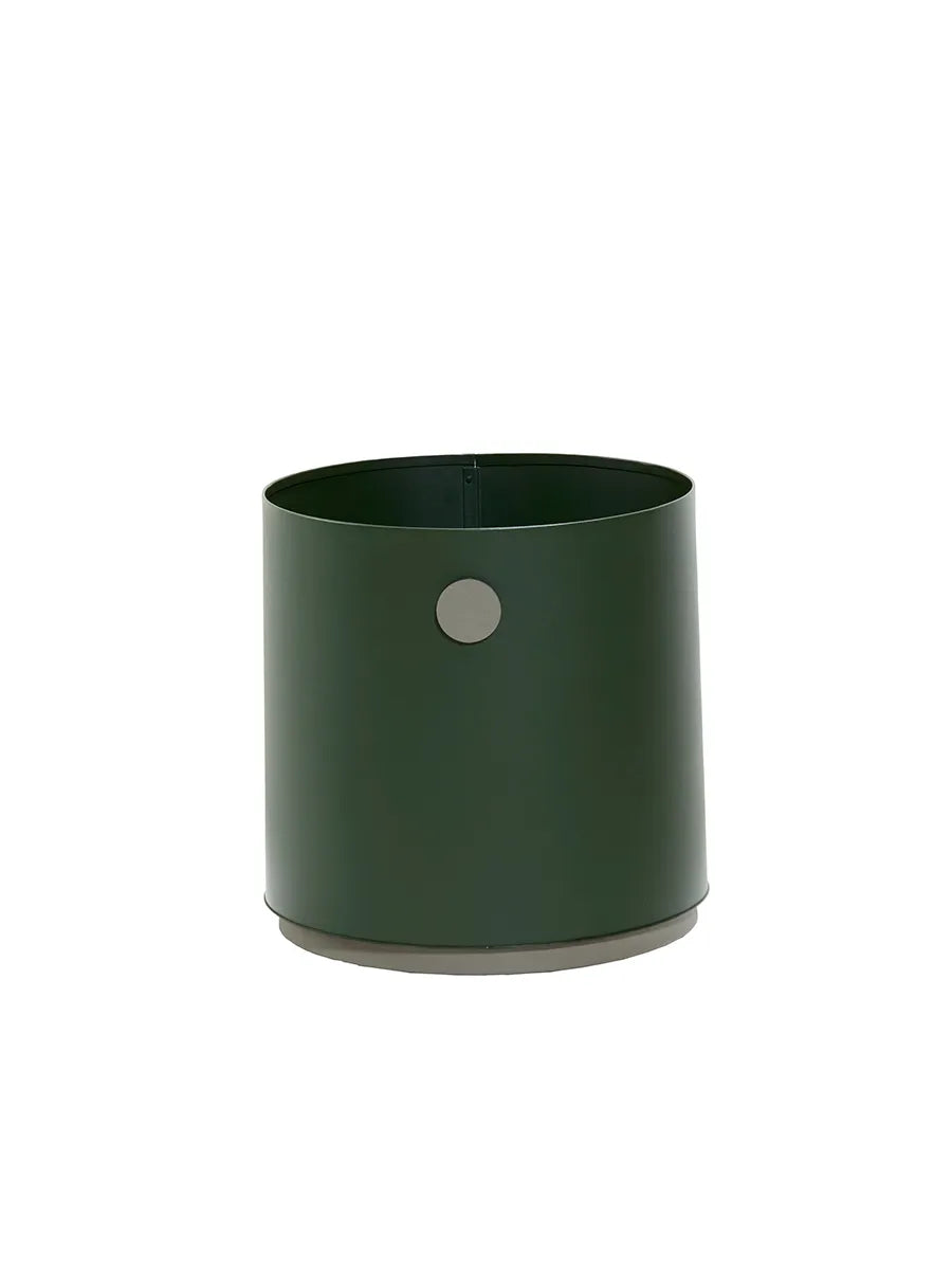 Grow Plantekasse, small fra Cane-line - Dark green-Taupe - Jacobsen Plus