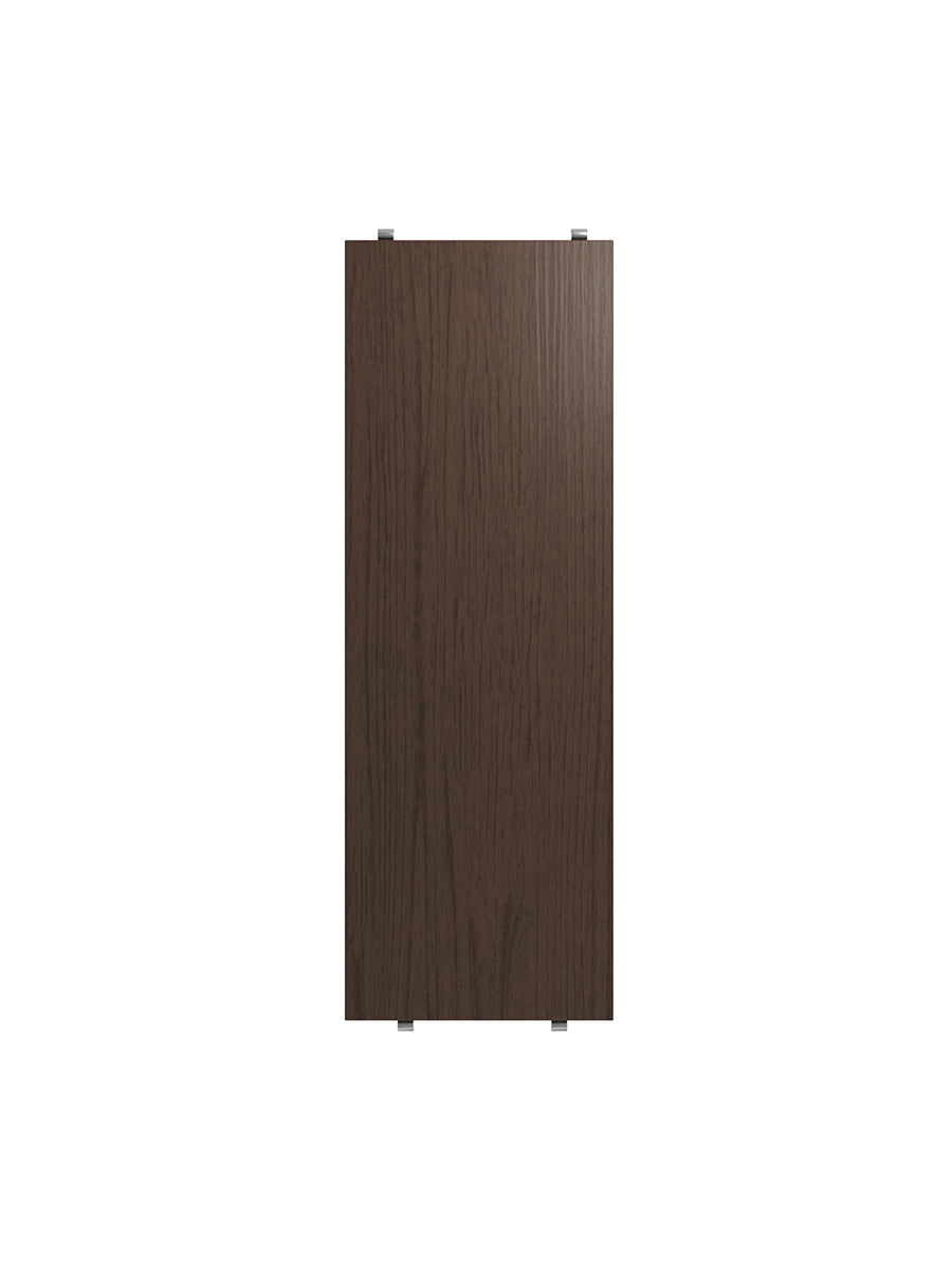 Regalbrett 20, 3 Stk von String - Dunkle Eiche / 58×20 cm - Jacobsen Plus