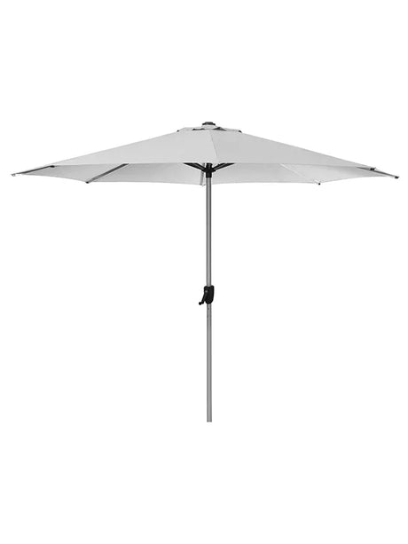Sunshade Sonnenschirm Ø300 m. Kurbel von Cane-line - Staubiges Weiß - Jacobsen Plus