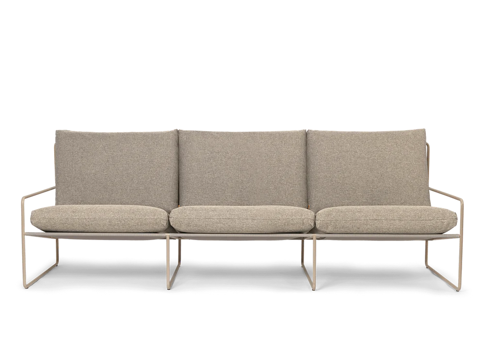 Desert 3-Seater outdoor sofa fra Ferm Living - Cashmere - Dolce - Dark Sand - Jacobsen Plus