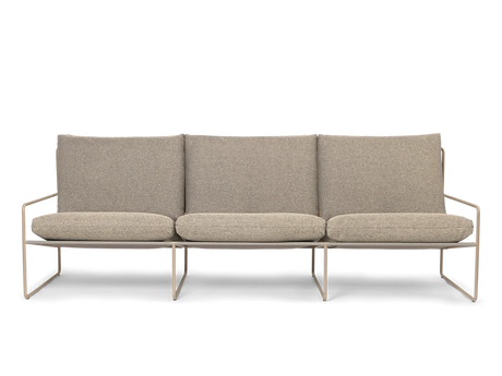 Desert 3-Sitzer outdoor Sofa von Ferm Living - Kaschmir - Dolce - Dunkler Sand - Jacobsen Plus