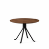 Blink Beistelltisch Ø60 cm, Walnuss von Stellar Works