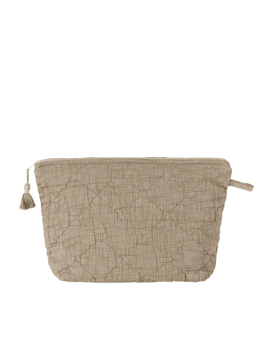 Toilettaske quiltet, linen fra Ib Laursen - 1 - Jacobsen Plus