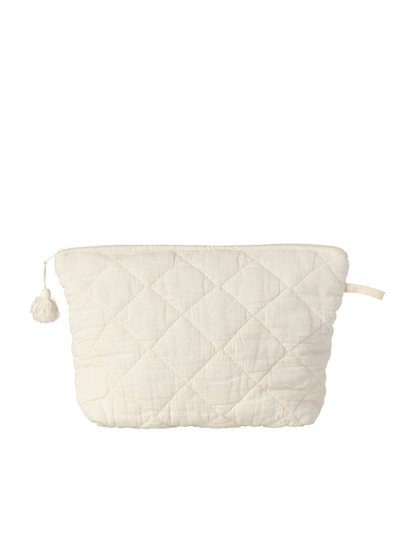 Toilettaske quiltet, butter cream fra Ib Laursen - 1 - Jacobsen Plus