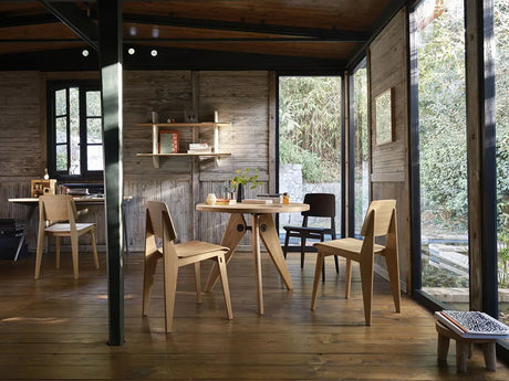 Chaise Tout Bois Essstuhl von Vitra - Eg - Jacobsen Plus