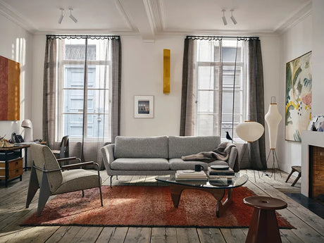 Isamu Noguchi Coffee Table von Vitra - Schwarz bemalte Esche - Jacobsen Plus
