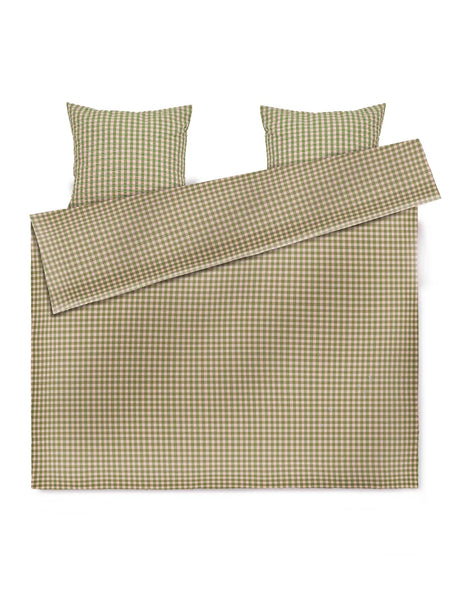 Bæk & Bølge Bettwäsche, grün/soft pink von Juna - 200 x 220 cm, inkl. 2 x Kissenbezug - Jacobsen Plus