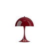 Panthella 250 Portable Tischleuchte, Opaque Burgundy von Verner Panton