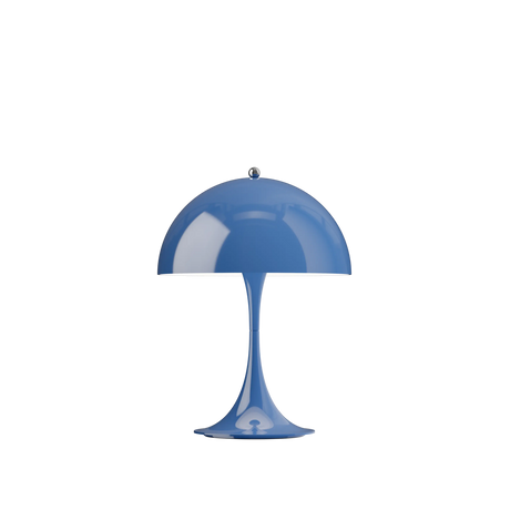 Panthella 250 tragbare Tischleuchte, opakes Indigoblau von Verner Panton - Jacobsen Plus