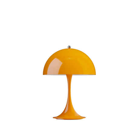 Panthella 250 Tragbare Tischleuchte, opak Orange von Verner Panton - 4 - Jacobsen Plus