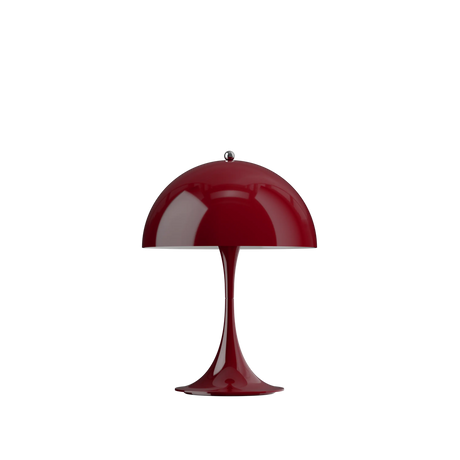 Panthella 250 Portable Tischleuchte, Opaque Burgundy von Verner Panton - 3 - Jacobsen Plus