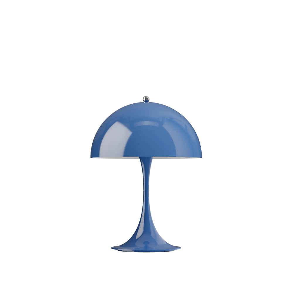 Panthella 250 tragbare Tischleuchte, opakes Indigoblau von Verner Panton - 3 - Jacobsen Plus