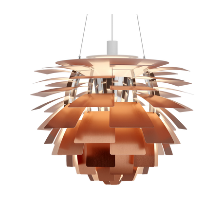 PH Artichoke i Kobber fra Louis Poulsen - Ø 720 mm / Halolux (E27) - Jacobsen Plus