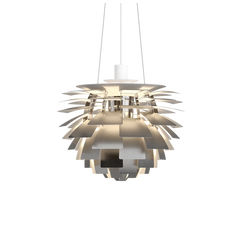 PH Artichoke in Rostfreiem Stahl, gebürstet von Louis Poulsen