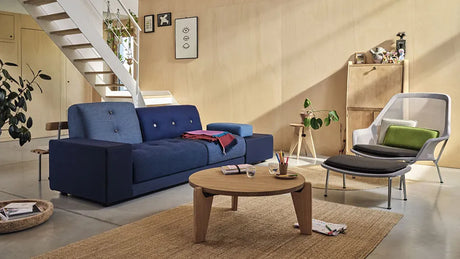 Guéridon Bas Sofa Couchtisch fra Vitra - Walnuss - Jacobsen Plus