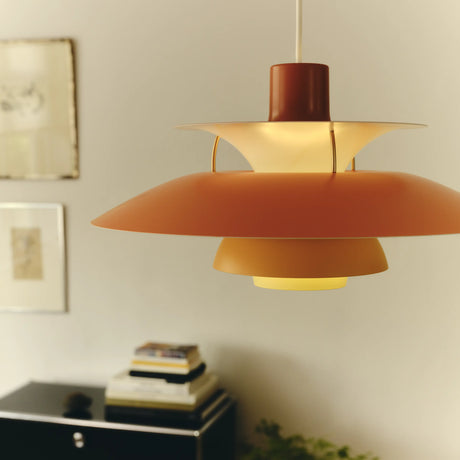 PH 5 Pendelleuchte, Hues of Orange von Poul Henningsen - 4 - Jacobsen Plus