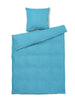 Bæk & Bølge Bettwäsche, Blau/Birk von Juna