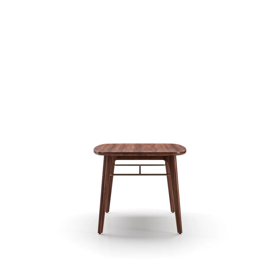 Utility Esstisch 180cm, Walnuss von Stellar Works