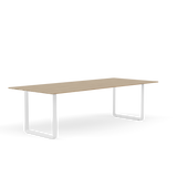 70/70 Tisch von Muuto - 255 x 108 cm / Solid Oak White - Jacobsen Plus