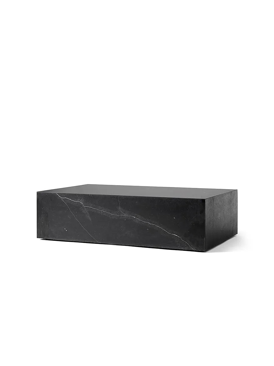 Plinth Low Black Nero Marquina Marmor von Audo Copenhagen - 1 - Jacobsen Plus