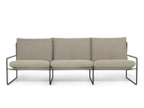 Desert 3-Seater outdoor sofa fra Ferm Living - Black - Dolce - Dark Sand - Jacobsen Plus