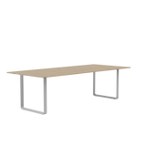70/70 Tisch von Muuto - 255 x 108 cm / Solid Oak Grey - Jacobsen Plus