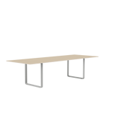 70/70 Tisch von Muuto - 295 x 108 cm / Eichenfurnier-Sperrholz Grau - Jacobsen Plus
