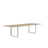 70/70 Tisch von Muuto - 295 x 108 cm / Solid Oak Grey - Jacobsen Plus