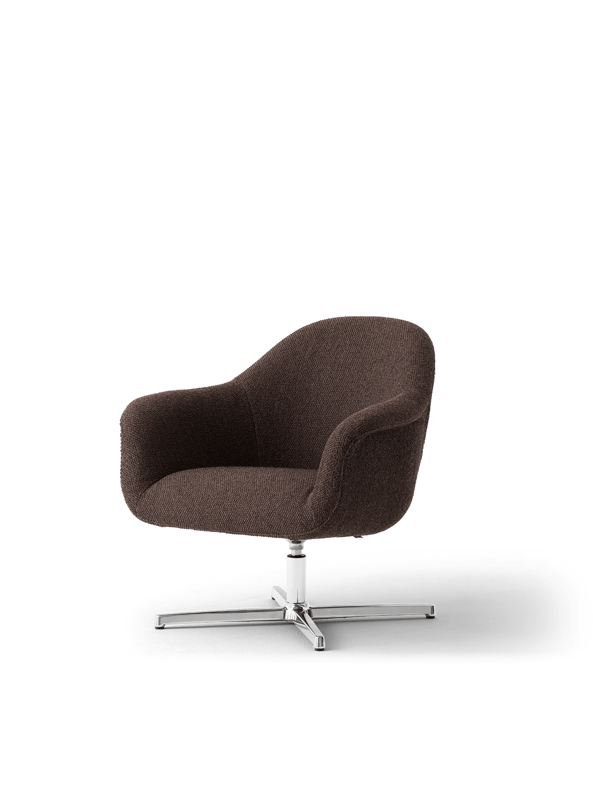 Harbour lænestol m. swivel fra Audo Copenhagen - Logan 05 poleret aluminium drejelig - Jacobsen Plus