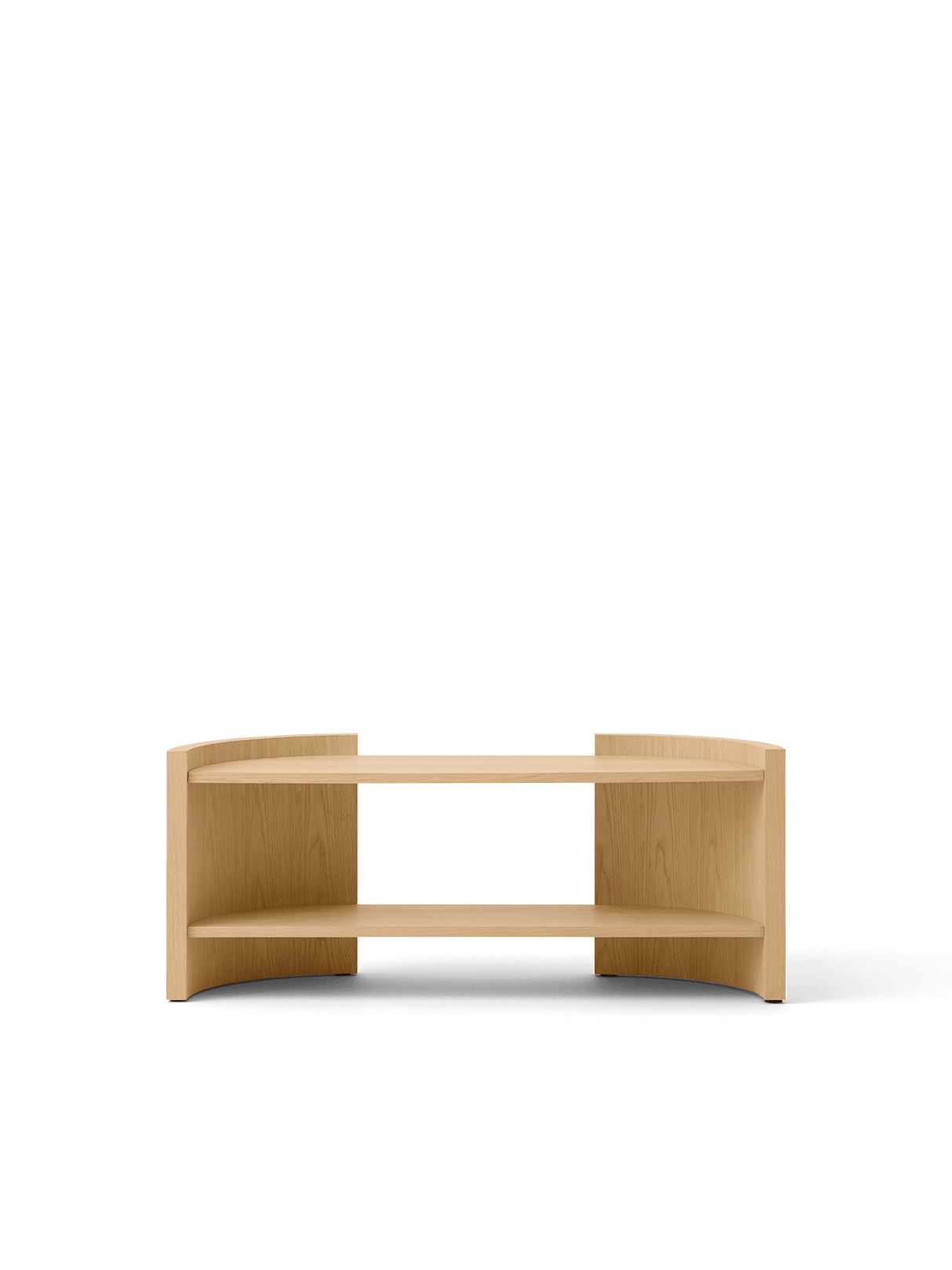 Crescent reol, egefiner fra Audo Copenhagen - H60 cm. - Jacobsen Plus