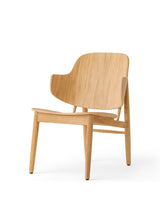 Audo Copenhagen - The Penguin Wooden loungestol - Natur eg - Jacobsen Plus