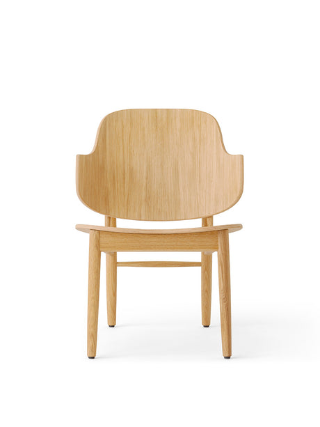 Audo Copenhagen - The Penguin Holz-Lounge-Sessel - Natur Eiche - Jacobsen Plus