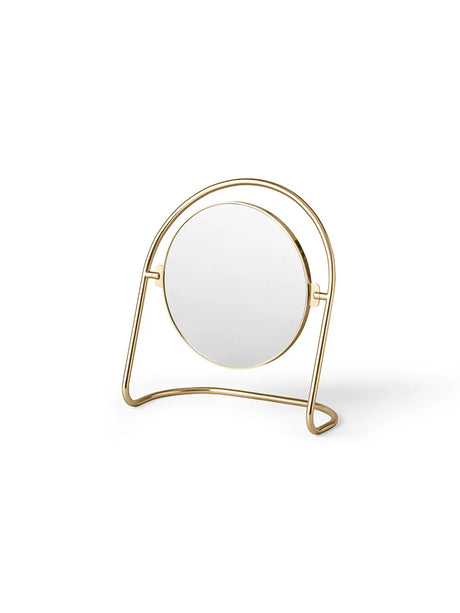 Nimbus Table Mirror von Audo Copenhagen - Poliertes Messing - Jacobsen Plus
