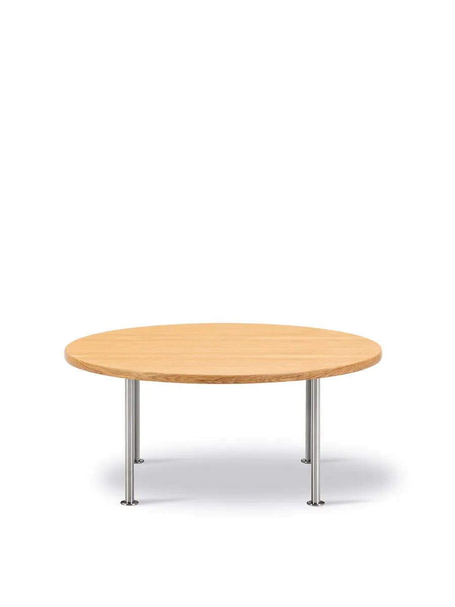 Wegner Ox Table von Fredericia Furniture - Ø80 cm / Eg - geölt / H: 35 cm - Jacobsen Plus