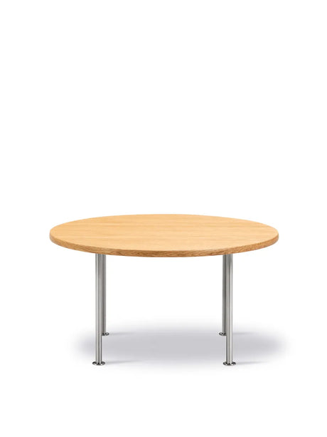 Wegner Ox Table von Fredericia Furniture - Ø80 cm / Eg - geölt / H: 41 cm - Jacobsen Plus
