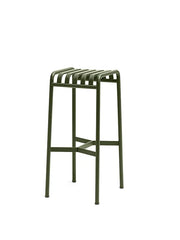 Palissade Bar Stool, olive von HAY