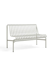 Palissade Dining Bench ohne Armlehnen, sky grey von HAY