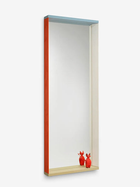 Colour Frame Mirror, large von Vitra - Blue - Orange - Jacobsen Plus