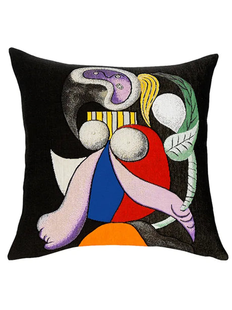 Picasso Femme A La Fleur Kissen von Poulin Design - 1 - Jacobsen Plus