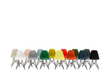 Eames Plastic Side Chair DSR, sort pulverlakeret fra Vitra - 4 - Jacobsen Plus