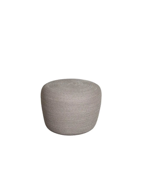 Circle Fußhocker, klein von Cane-line - Taupe - Jacobsen Plus