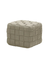 Cube Fodskammel fra Cane-line - Taupe - Jacobsen Plus