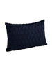 Trapez Pude 60x40 i midnight blue af Arne Jacobsen