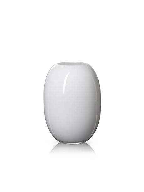 SUPER Vase von Piet Hein (Weiß/Opal) - 16 cm - Jacobsen Plus