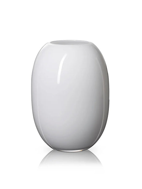 SUPER Vase von Piet Hein (Weiß/Opal) - 16 cm - Jacobsen Plus